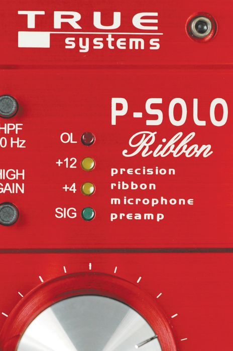 True Systems P-Solo Ribbon Mic Preamp