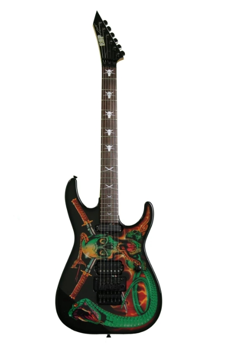 ESP George Lynch Signature - Skull and Snakes