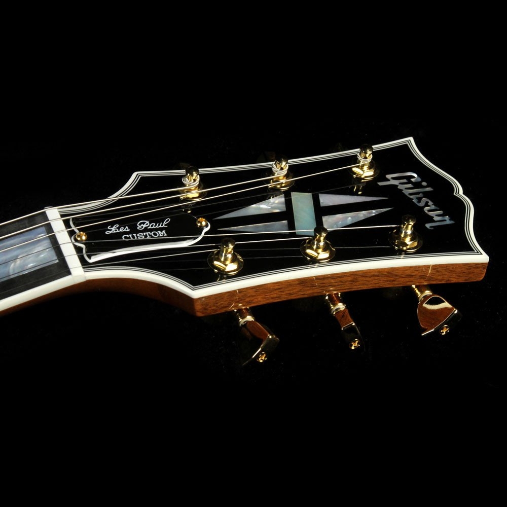 Gibson Custom Shop Zoo Select Les Paul Custom Quilt Top Electric Guitar Transparent Pink