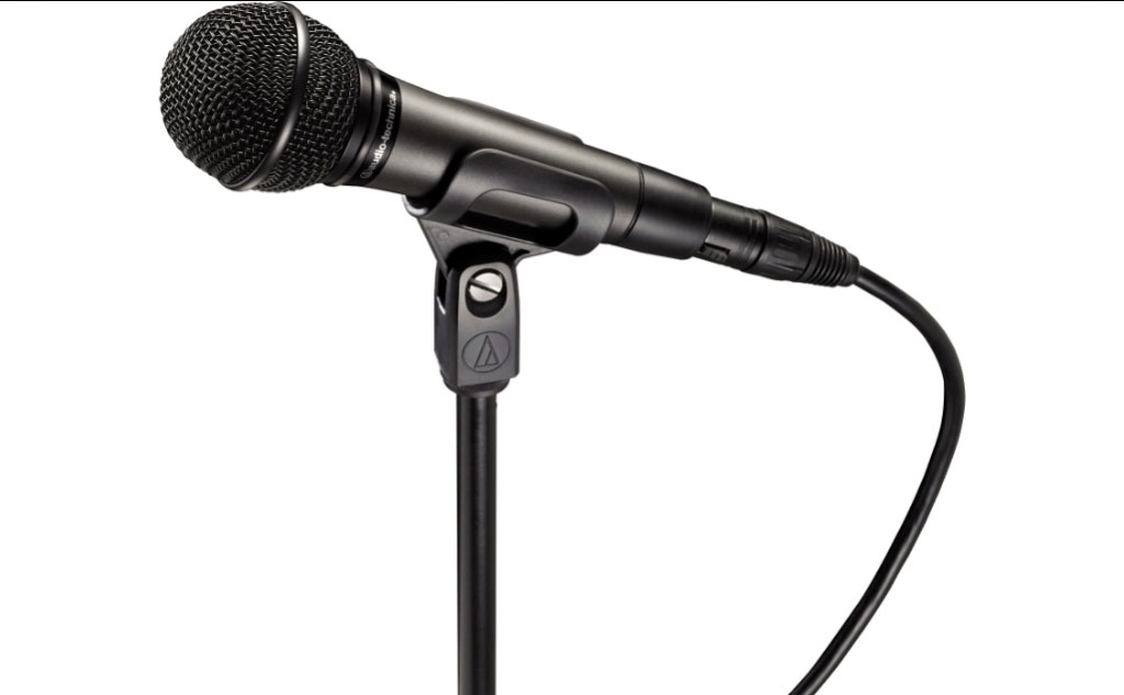 Audio-Technica ATM510 Cardioid Dynamic Vocal Mic Featuring Advanced Internal Shock Mounting