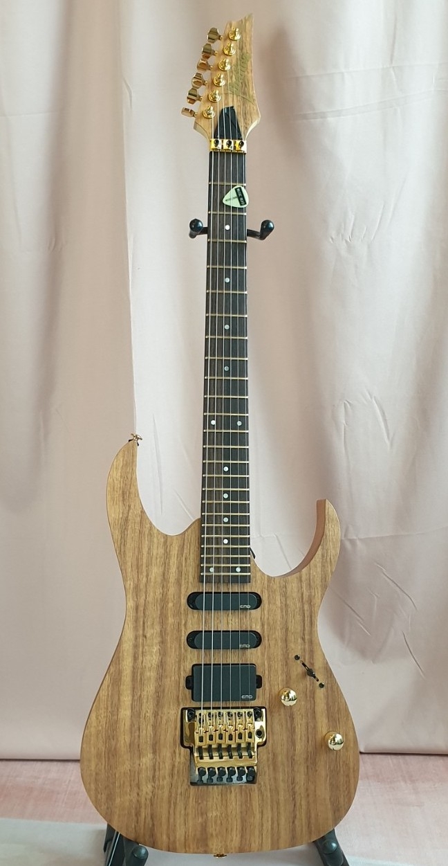 Ibanez Premium RG6PKAG Electric Guitar - Natural Flat