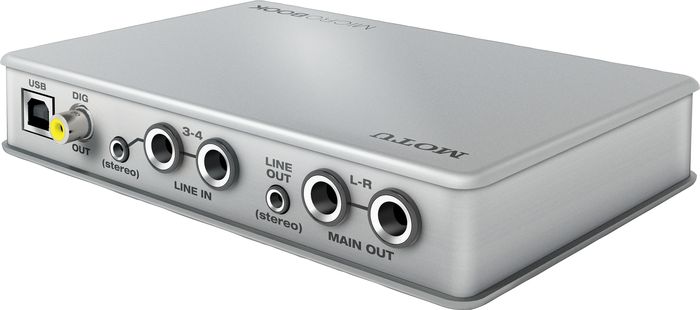 MOTU MicroBook Interface