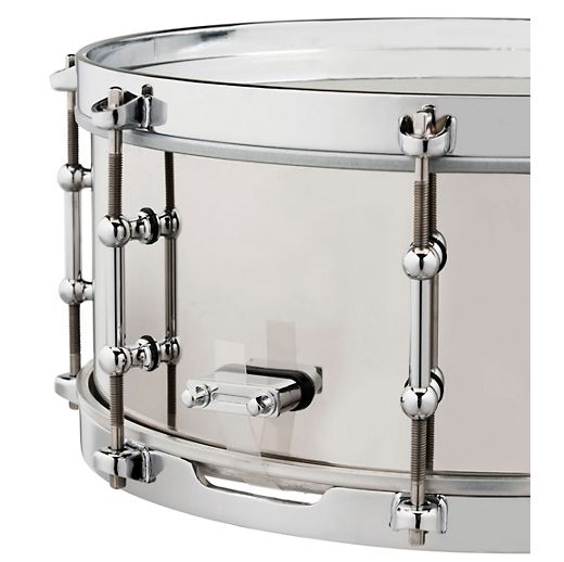 LP Stainless Steel Salsa Snare Drum 13 x 5.5 in. Stainless Steel / 12 x 4.5 in. Stainless Steel