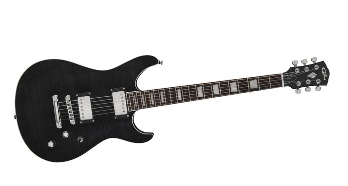G&L Tribute ASCARI GTS Electric Guitar Transparent BlackRosewood Fretboard