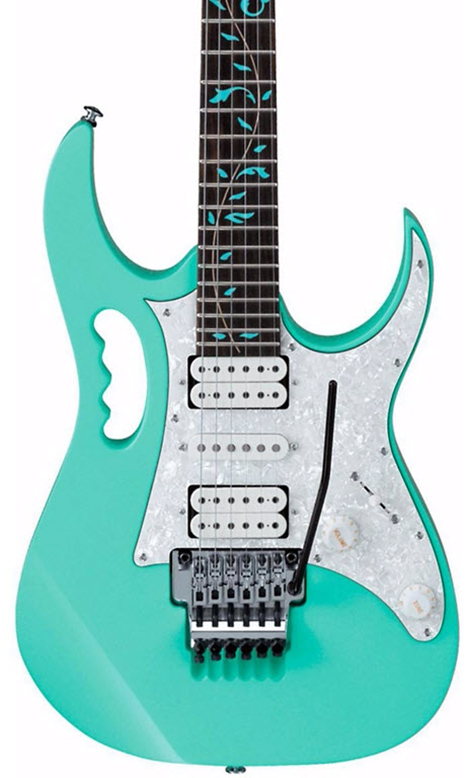 Ibanez JEM/UV Steve Vai Signature Electric Guitar Sea Foam Green