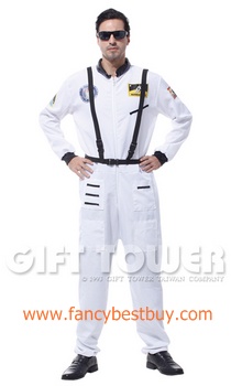 ชุดแฟนซีผู้ชาย ชุดนักบินอวกาศ Astronaut ขนาด S 150-160, M 160-170, L170-180