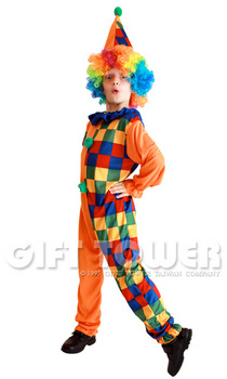 ชุดตัวตลกแฟนซีเด็กโบโซ่ BOSO Costume ใช้ได้ทั้งเด็กชายหญิง มีขนาด L, XL