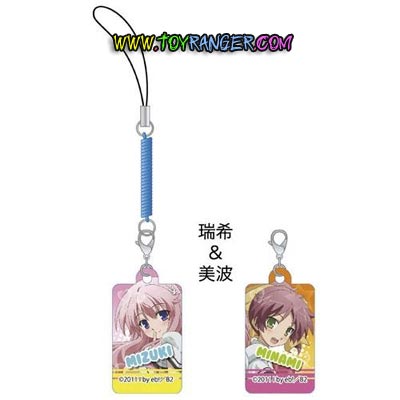 สายคล้องเช็ดจอ Baka to Test to Shokanju A Himeji Mizuki & Shimada Minami (แท้)