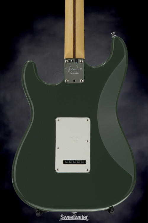 Fender American Professional HSS Shawbucker Stratocaster - Antique Olive with Maple Fingerboard