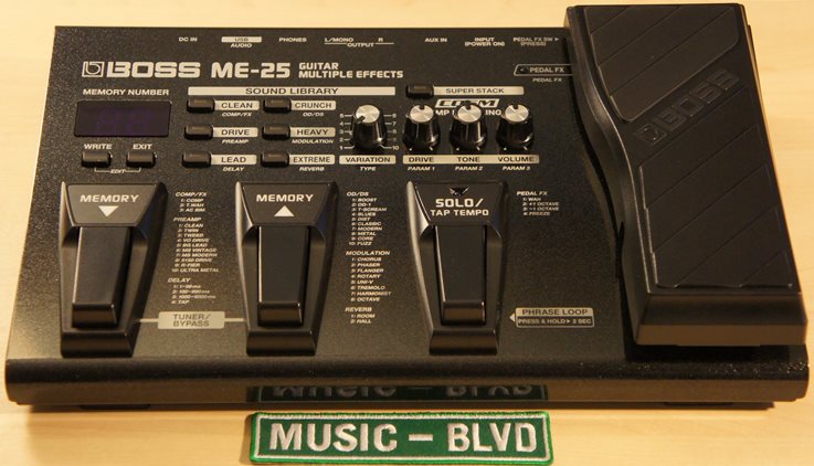 Boss ME-25 Guitar Multi-Effects Pedal