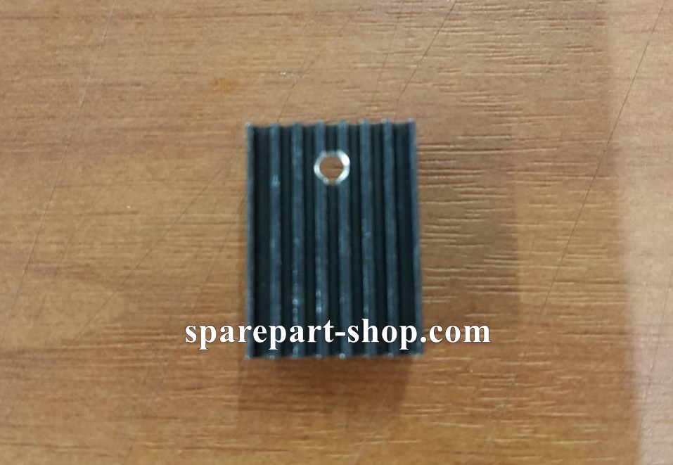 HeatSink สีดำ 10x15x20 mm