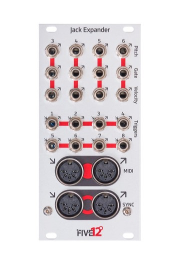 Five12 Jack Expander for Vector Sequencer