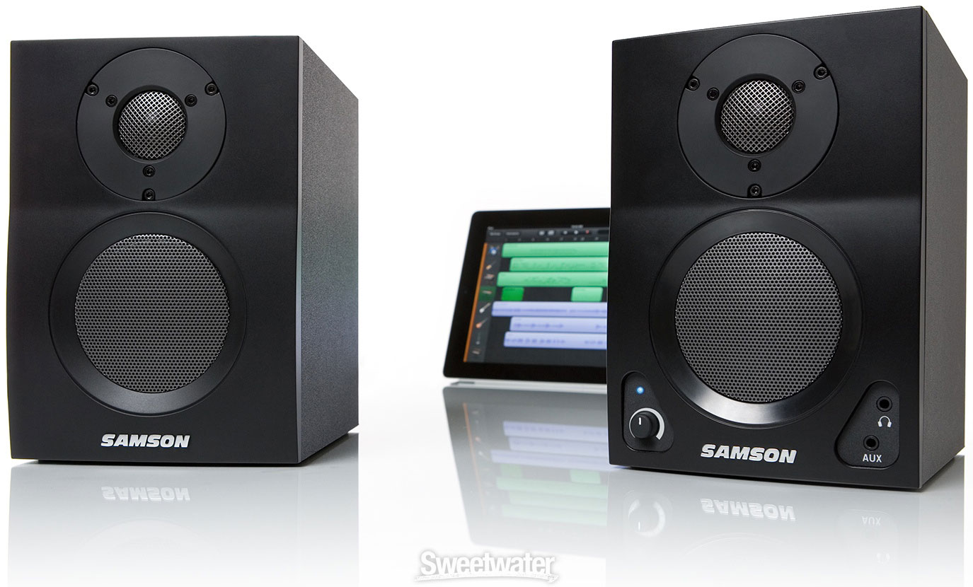 Samson MediaOne BT3 Active Bluetooth Monitors - Pair