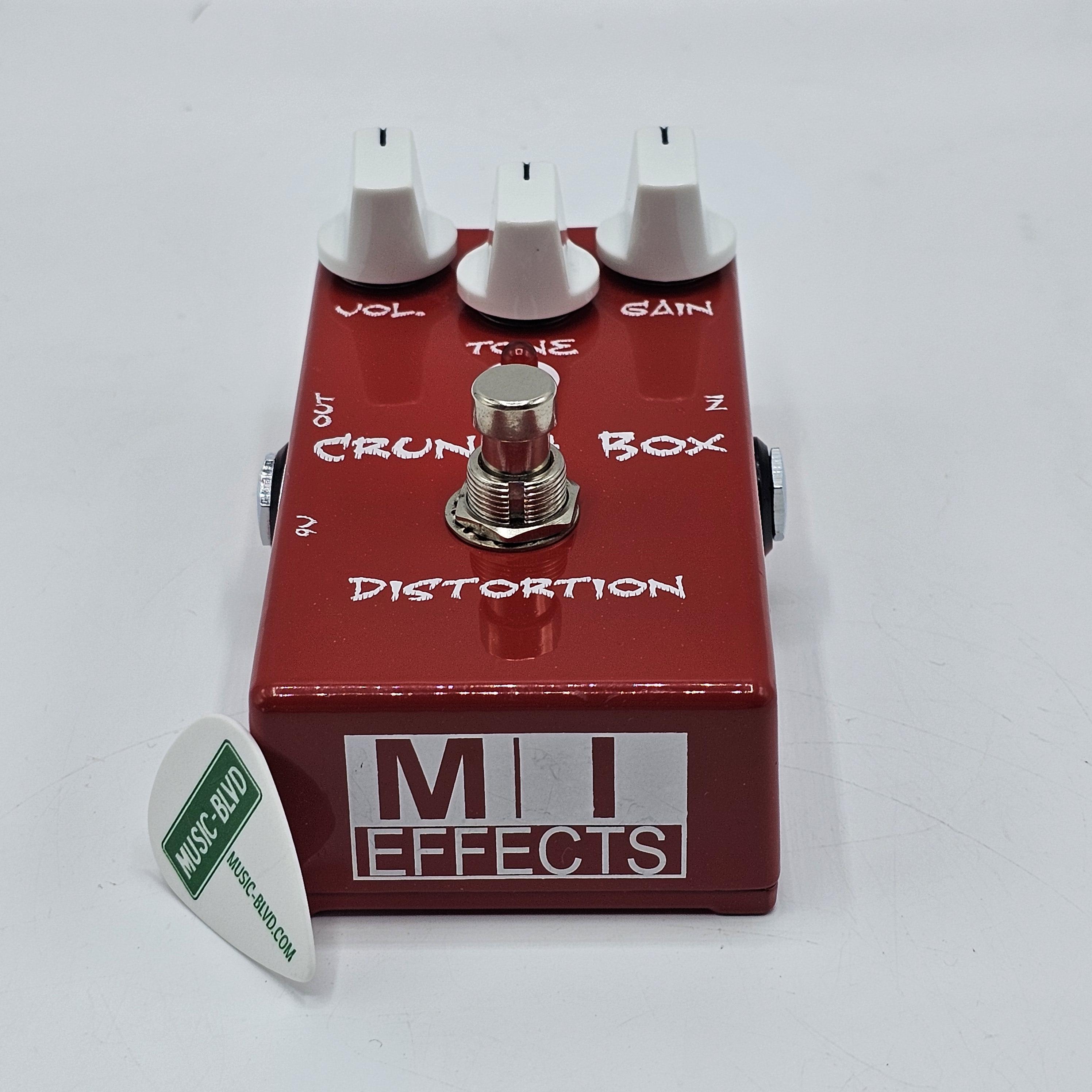 MI Audio CRUNCH BOX DISTORTION 本体のみ MI Audio Crunch Box Pedal:Guitars, Pedals Amps Effects