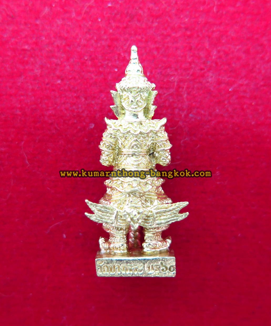 ท้าวเวสสุวรรณ วัดบางพระ (หลวงพ่อเปิ่น) จ.นครปฐม เนื้อโลหะ ขนาดห้อยคอ สูง 1นิ้ว ออกบูชาปี 2560