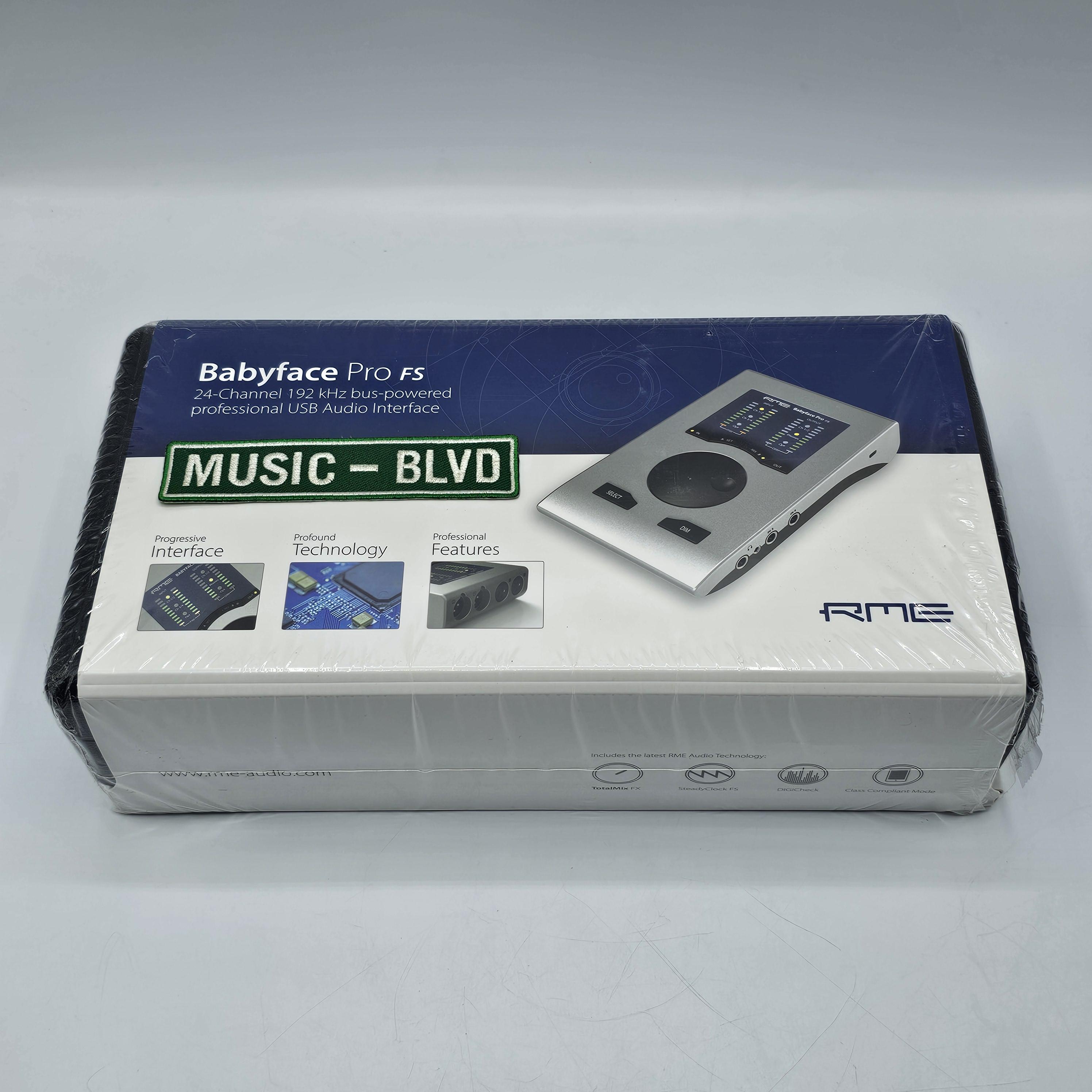 RME Babyface Pro FS 24-channel USB Audio Interface