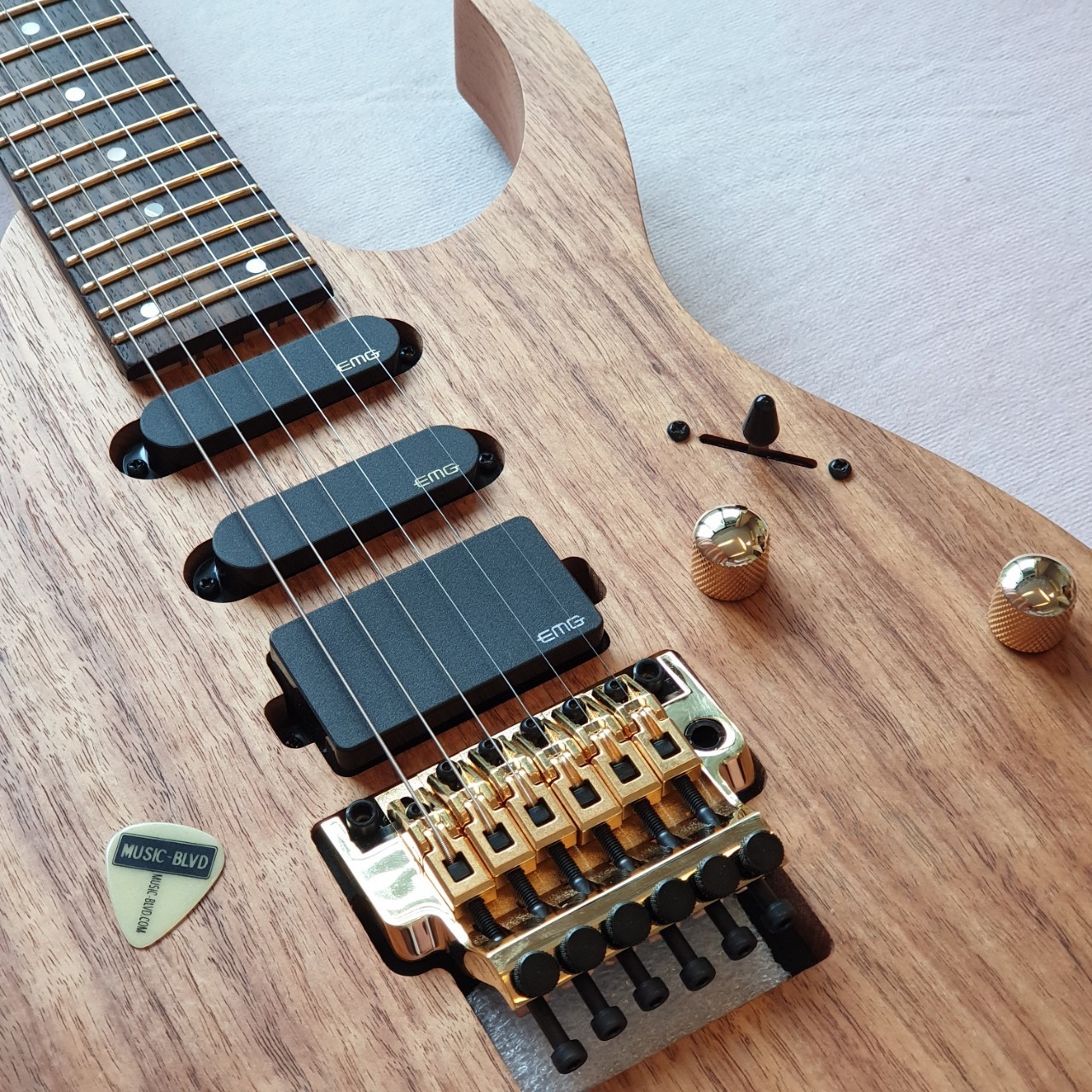 Ibanez Premium RG6PKAG Electric Guitar - Natural Flat