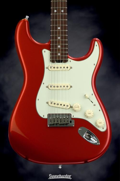 Fender American Elite Stratocaster, Rosewood - Autumn Blaze Metallic