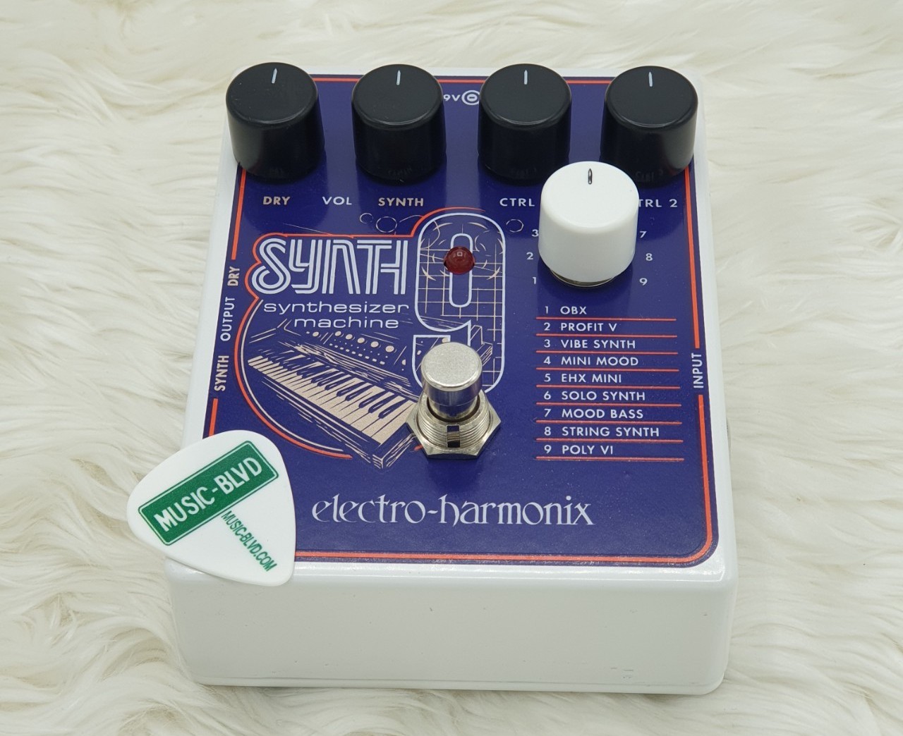 Electro-Harmonix SYNTH9 Synthesizer Machine Pedal