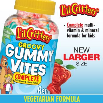 250 ตัว L'il Critters Groovy Gummy Vites
