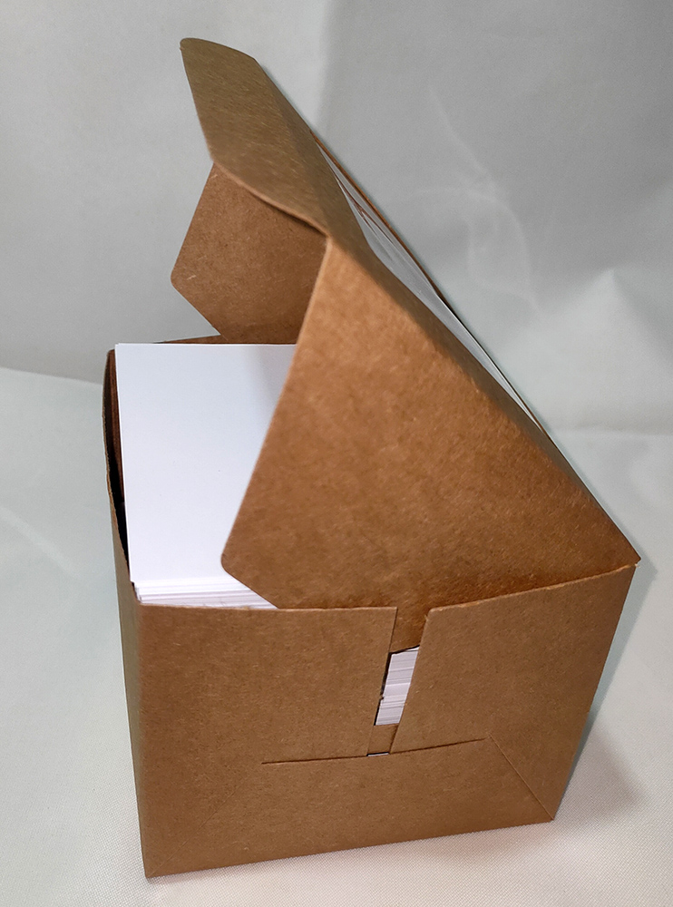 กระดาษโน๊ตพร้อมกล่อง (1,000 แผ่น/กล่อง)