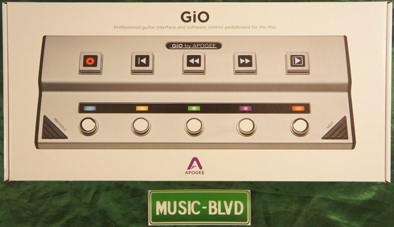 Apogee GiO USB Guitar Interface and Controller (Mac)