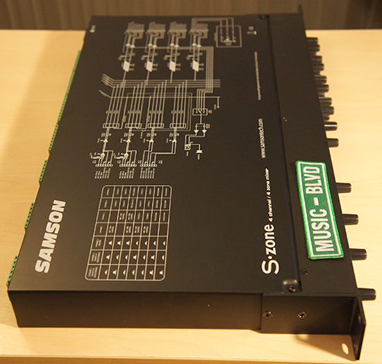 Samson SZONE 4 Channel/4 Zone Stereo Mixer