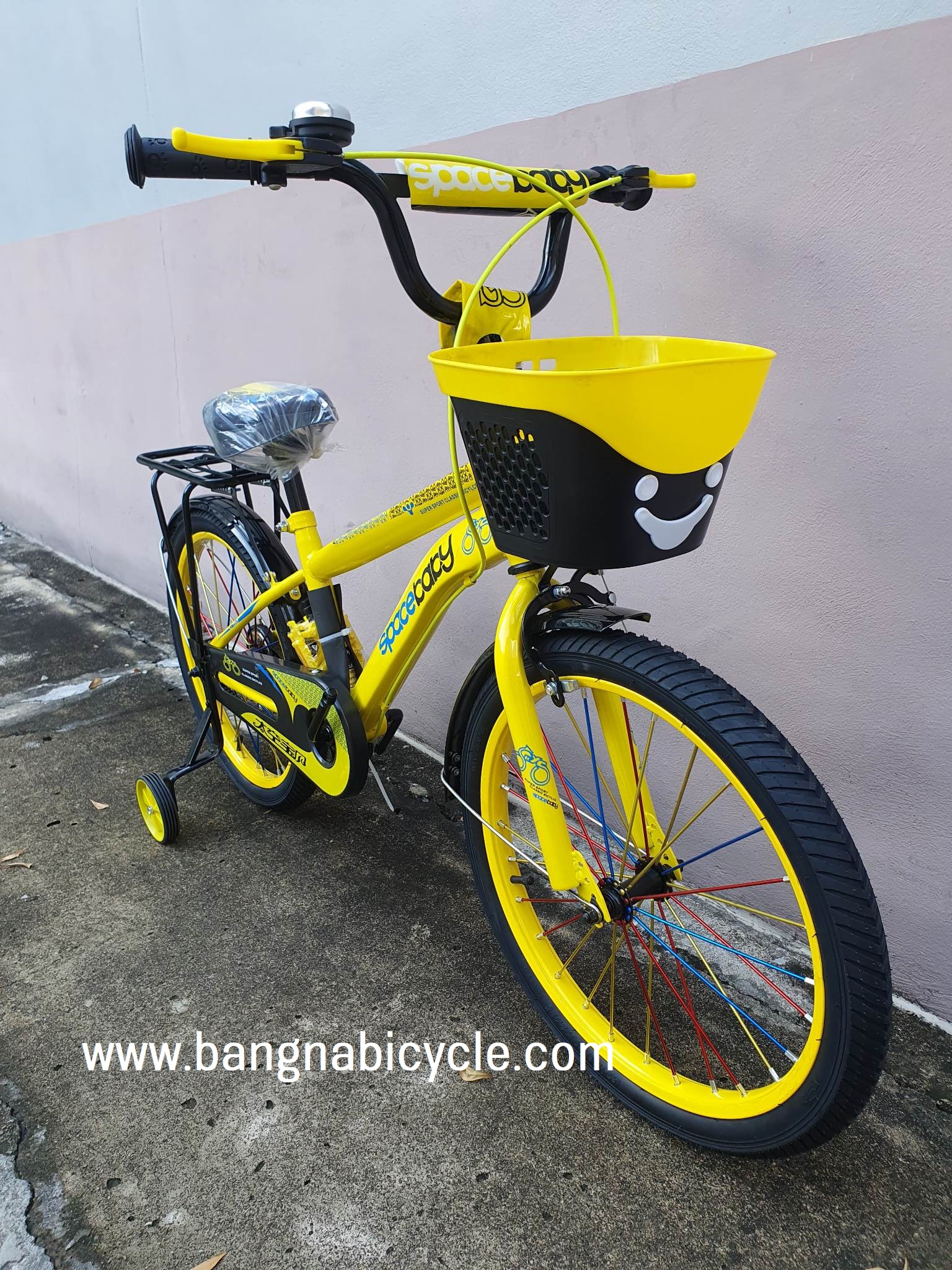 รถจักรยานเด็ก Spacebaby 20 นิ้ว มีล้อช่วยข้าง