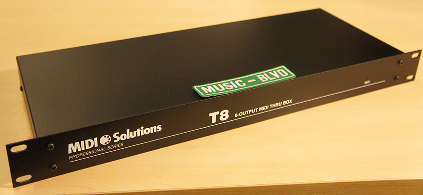 MIDI Solutions T8 8-Output Active MIDI Thru Box
