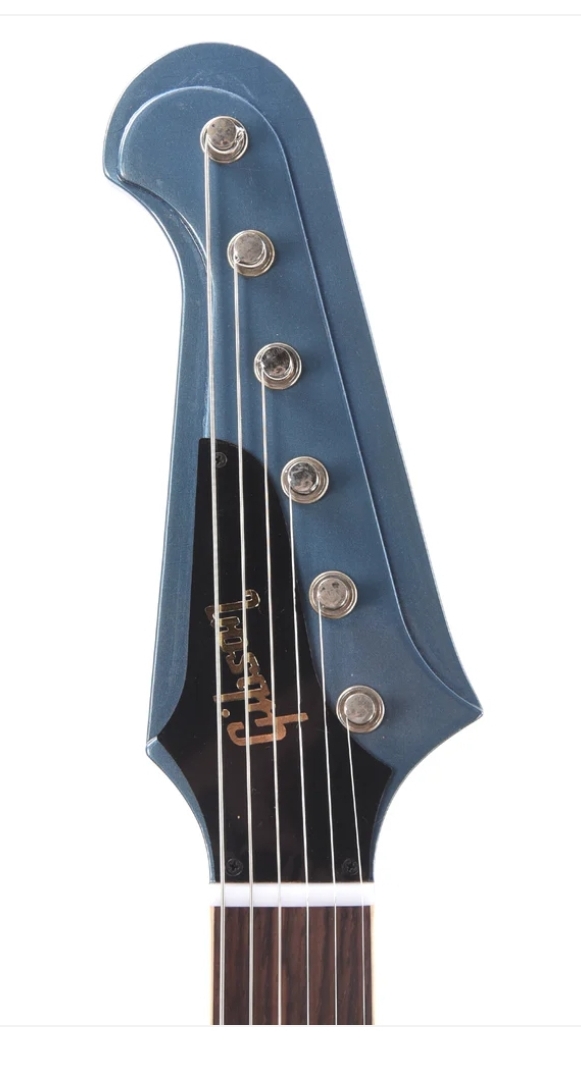 Gibson Custom Shop Murphy Lab 1963 Firebird V Pelham Blue Ultra Light Aged w/Maestro Vibrola