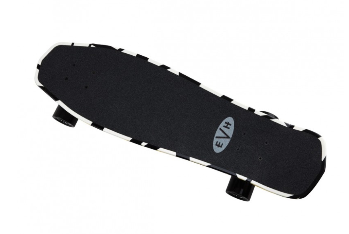 EVH Black/White Stripes Skateboard