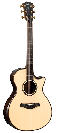Taylor Builders Edition 912ce Grand Concert Acoustic-Electric Guitar Natural , Wild Honey Burst