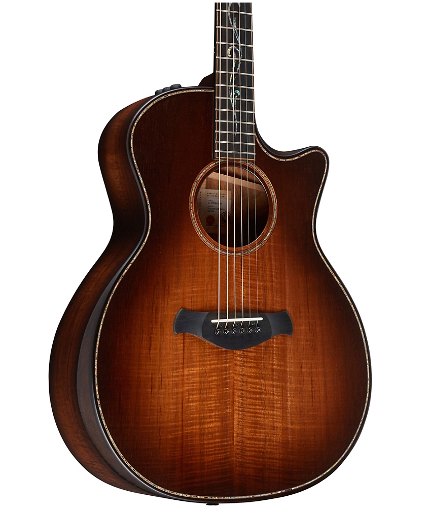 Taylor Builders Edition K24ce V-Class Grand Auditorium Acoustic Electric Guitar Kona Burst