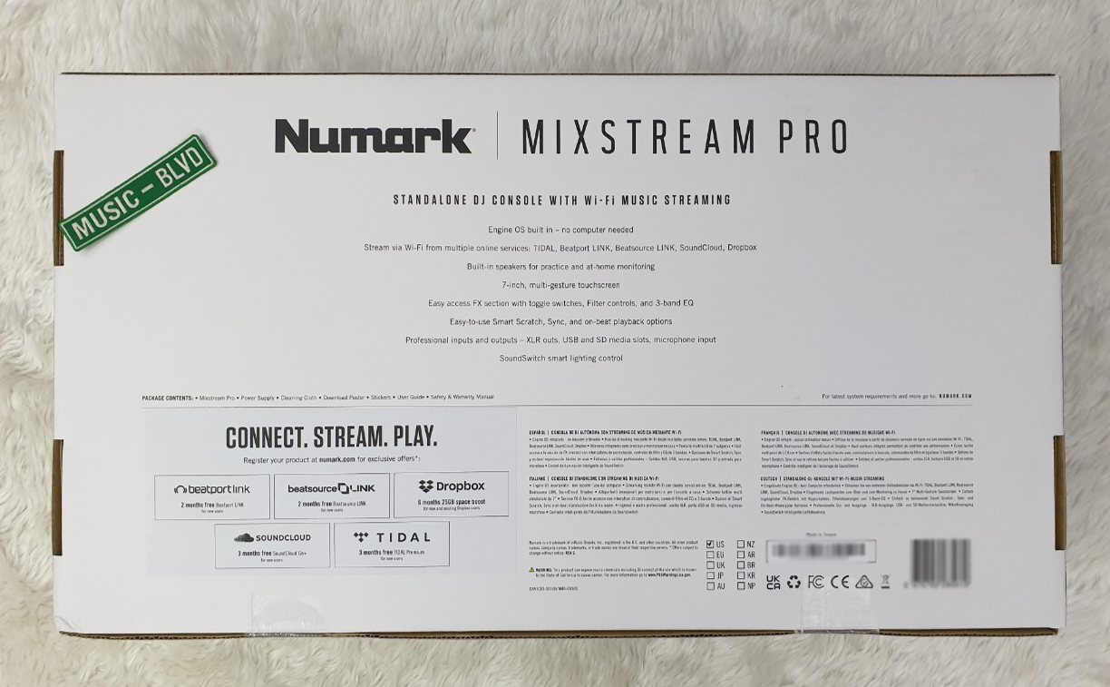 Numark Mixstream Pro Standalone DJ Controller