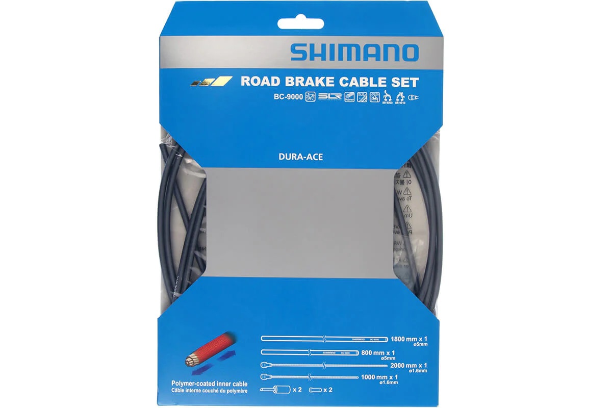 [SALE 50%] ชุดสายเบรคหมอบ Shimano สาย Polymer Dura-Ace หน้า/หลัง