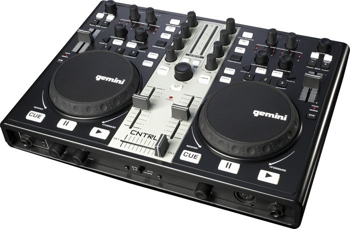 Gemini CNTRL-7 USB/MIDI DJ Mixer & Controller with Sound Card