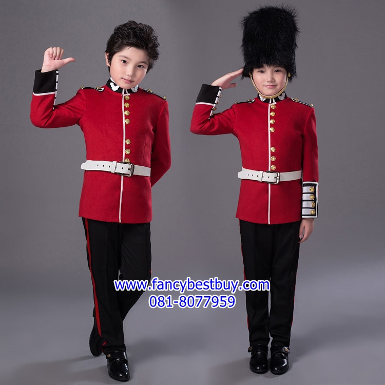 ชุดประจำชาติอังกฤษ ชุดทหารอังกฤษ รวมหมวก หล่อสุดๆ งานสวย
