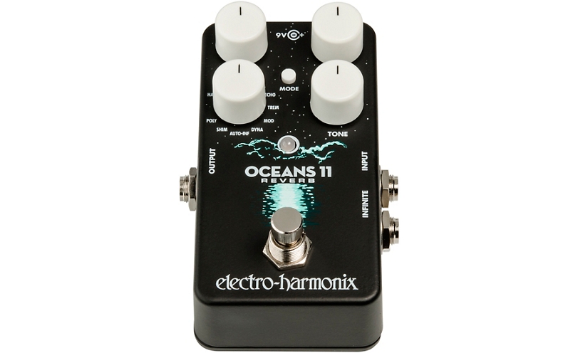 Electro-Harmonix Oceans 11 Multifunction Digital Reverb Effects Pedal