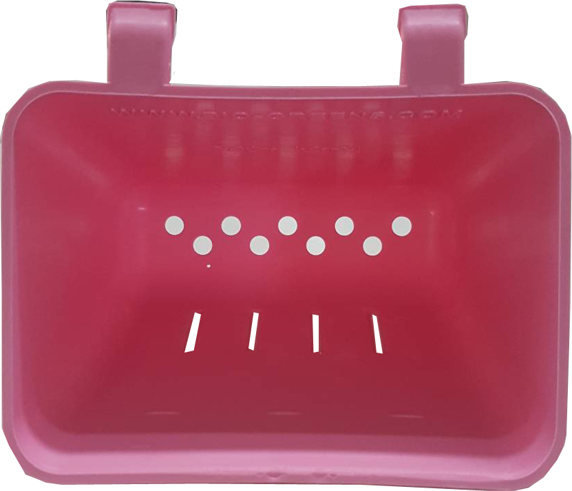 กระถางต้นไม้สวนแนวตั้ง ขนาดเล็ก สีชมพู