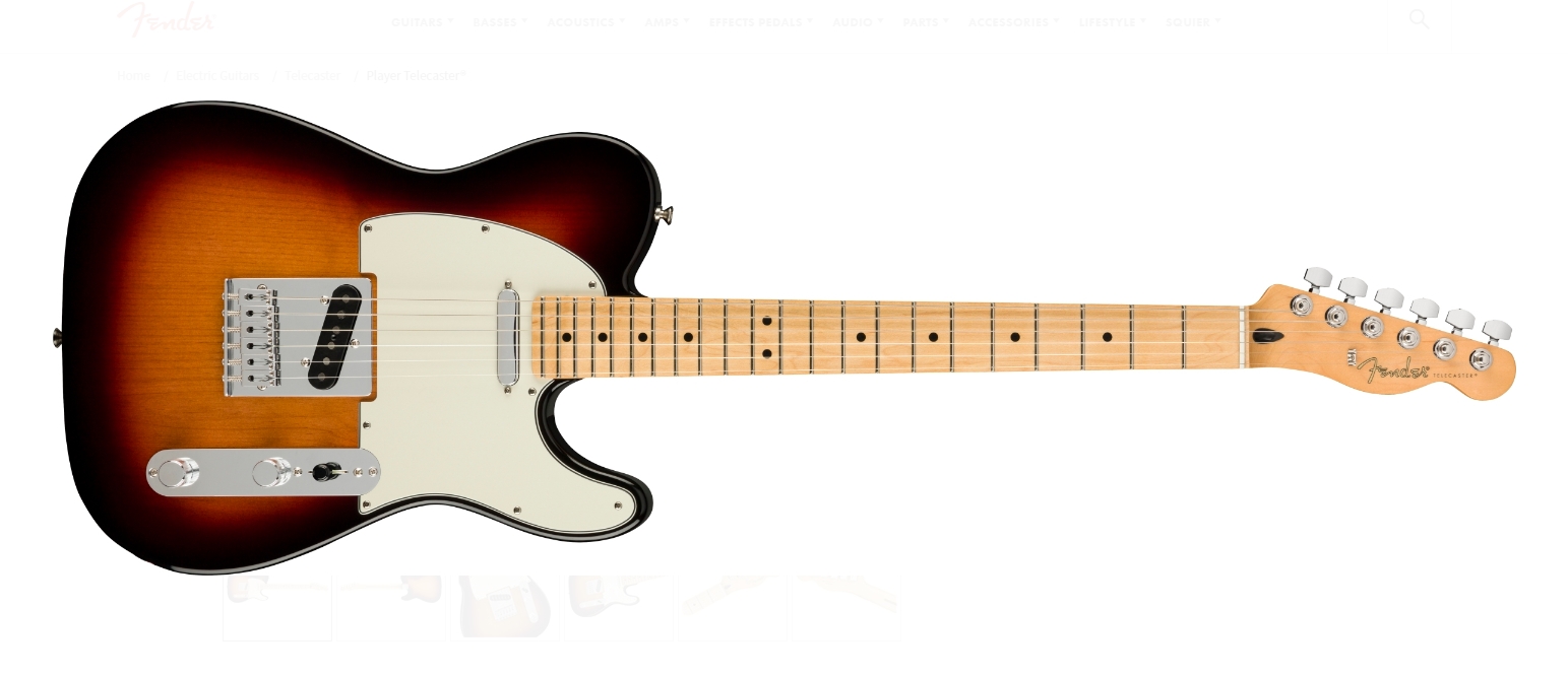 Fender Player Telecaster with Maple Fingerboard