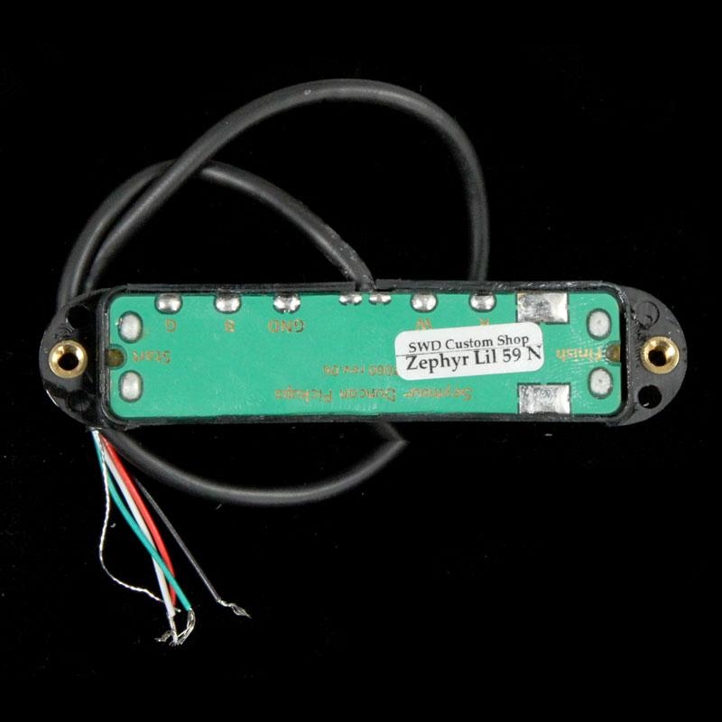 Seymour Duncan Zephyr Silver Single-Coil Sized Humbucker Guitar Neck Pickup Wide-Spacing