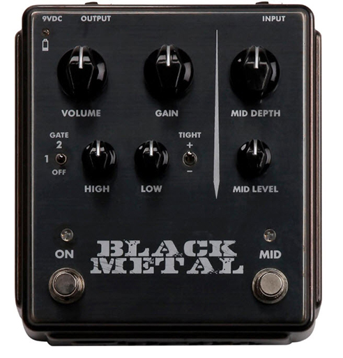 Egnater Black Metal Mid Guitar Effects Pedal