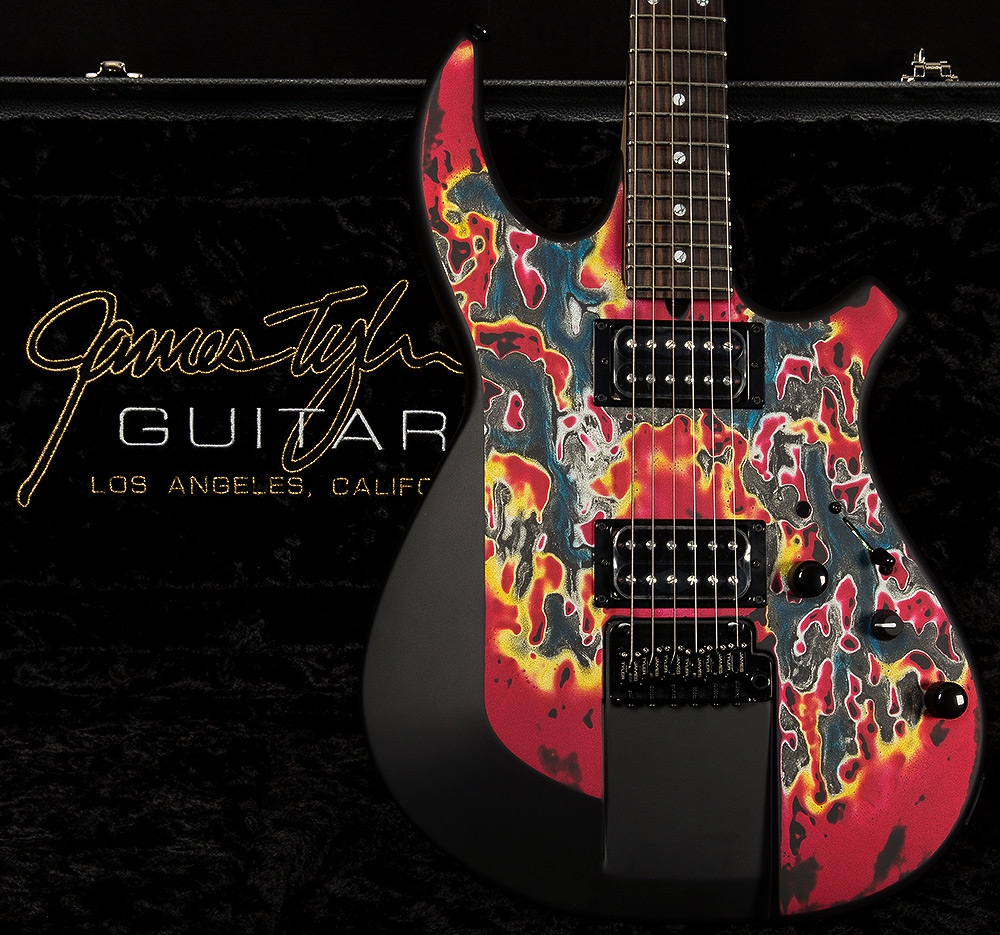 James Tyler Ultimate Weapon - Winter NAMM 2018 - Semi-Gloss Burning Water