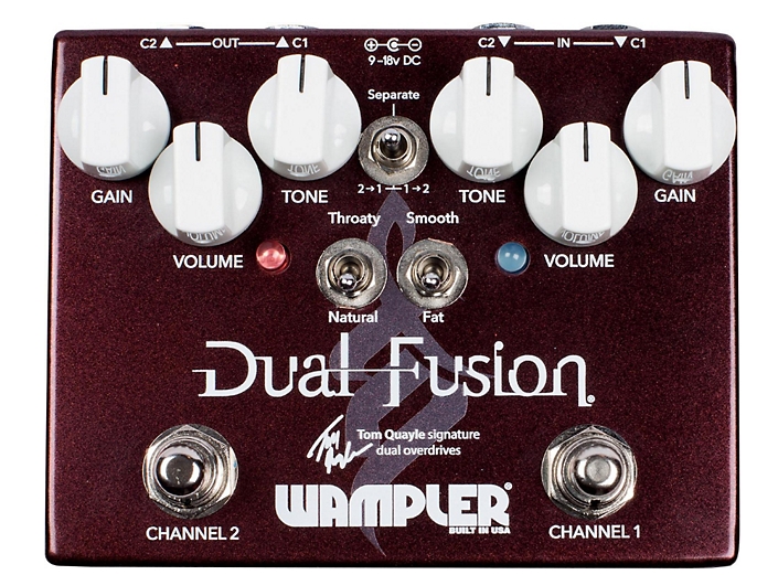 Wampler Dual Fusion Tom Quayle Signature