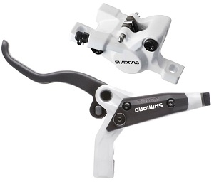 ดิสเบรคน้ำมัน Shimano Alivio สีดำ/ขาว
