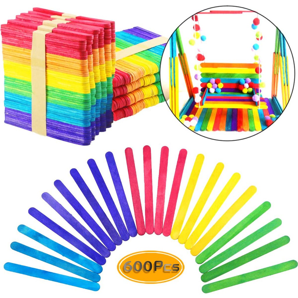 ไม้ไอติมขนาดใหญ่ และขนาดเล็ก ( มี 2 ขนาดให้เลือก)