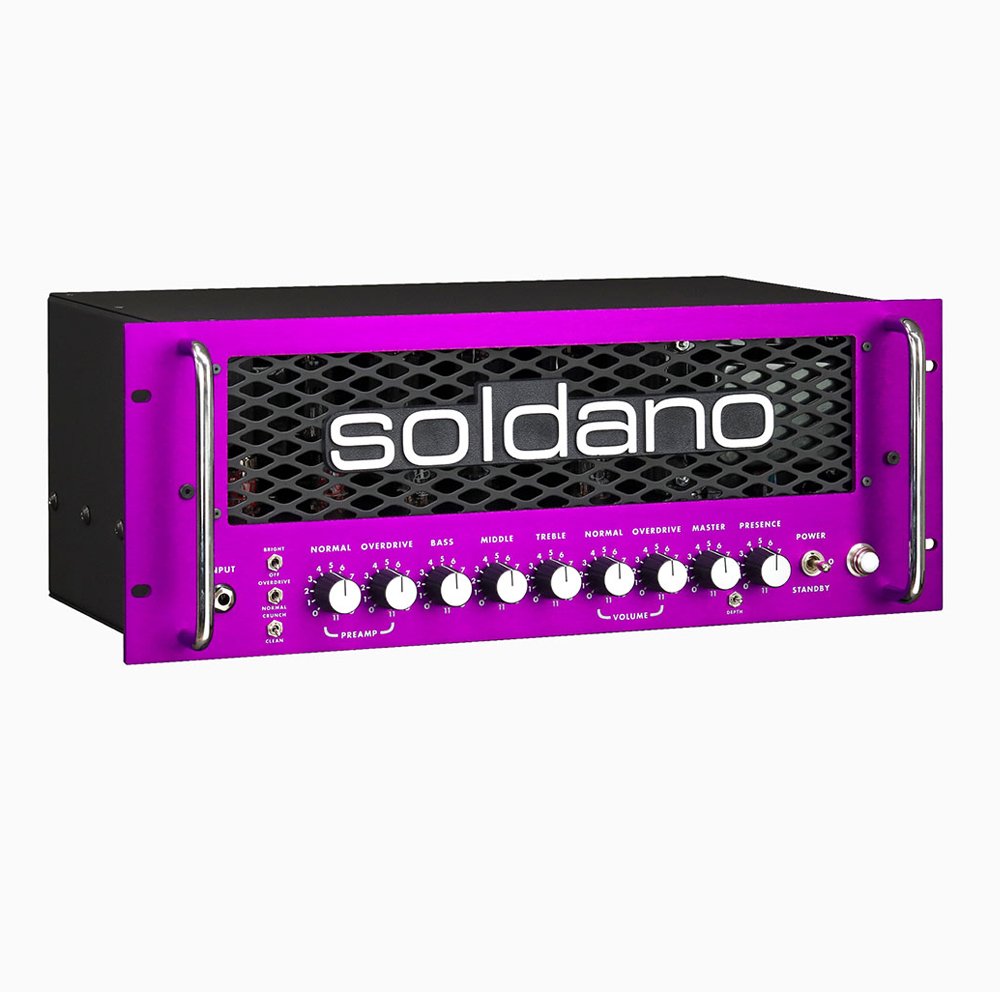 Soldano SLO-100R 100-watt Rackmount Guitar Tube Amp