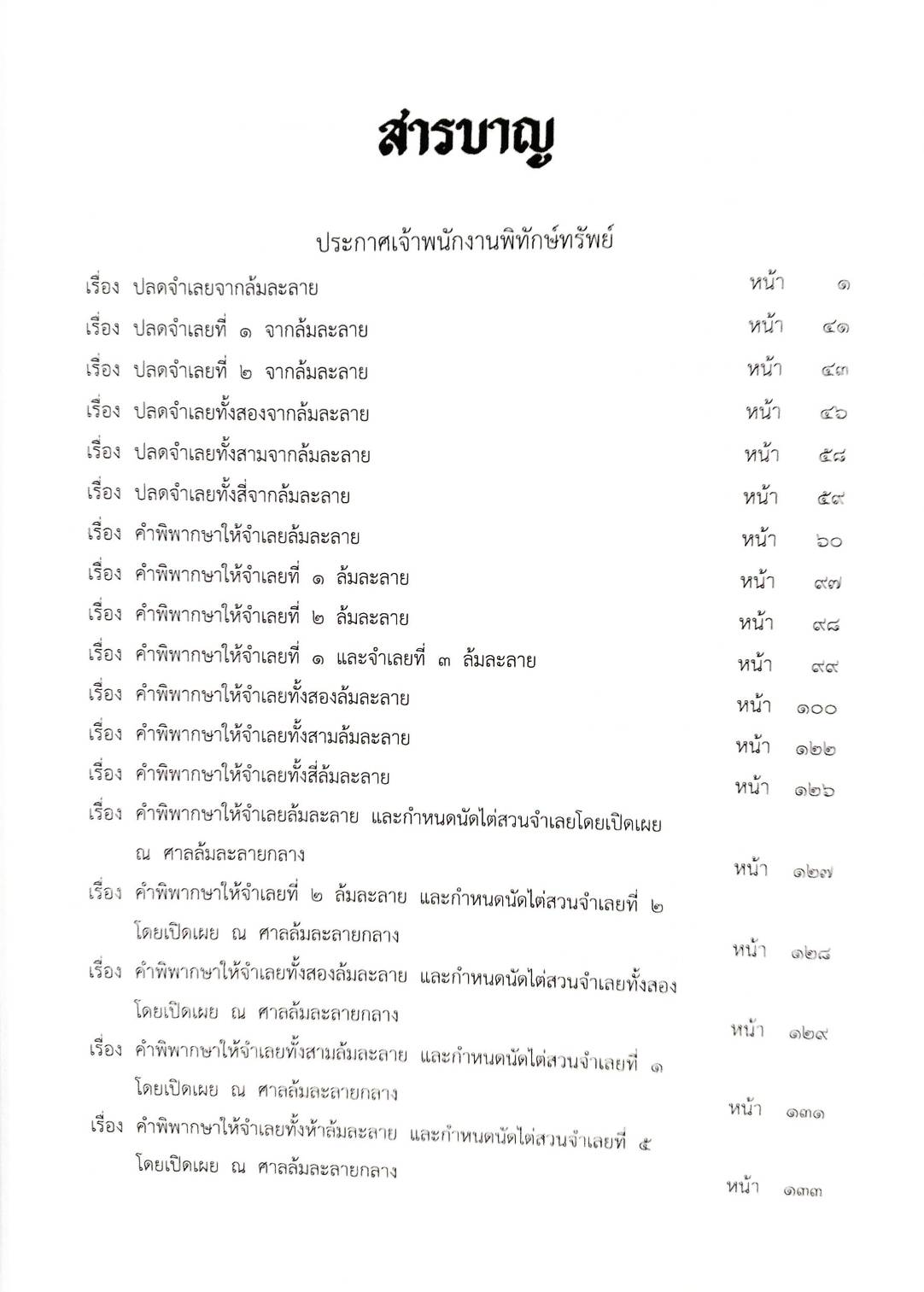กฎหมายออกใหม่ ตอนที่ 39/64 53 ประกาศเจ้าพนักงานพิทักษ์ทรัพย์