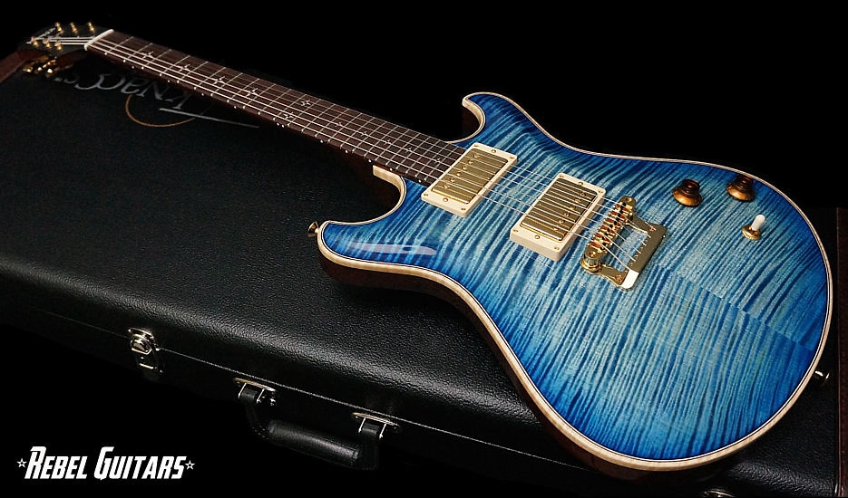 Knaggs Guitars Influence Keya Tier 2 in Blue Marlin w/ Seth Lovers pickups