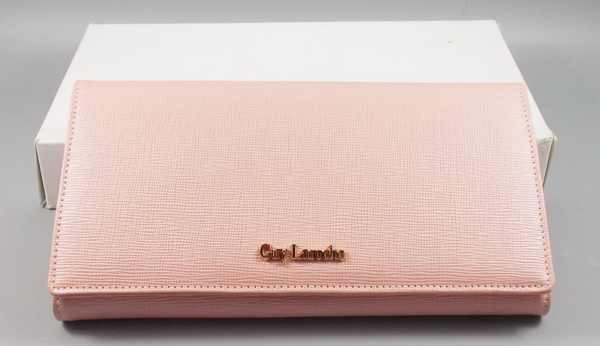 กระเป่าสตางค์ Guy Laroche พีชเมทาลิก ใหม่ แท้